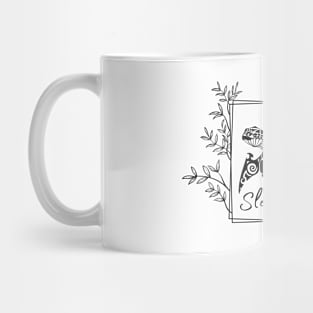 Floral Turtle Mug